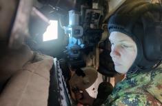 Обука кадета на самоходним артиљеријским системима