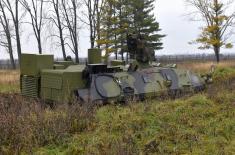 Crews using modern artillery systems conduct regular training