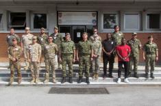 Обука припадника страних оружаних снага у Центру АБХО