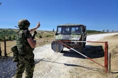 Kolektivna obuka za angažovanje u mirovnoj operaciji