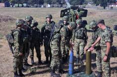 Обука кандидата из грађанства за подофицире Војске Србије