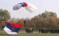 Wedding before the line of the 63rd Parachute Battalion