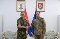 Састанак са командантом Кфора