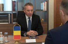Састанак министра Стефановића са директором румунске Војнообавештајне управе