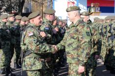 Испраћај припадника Војске Србије у мировну операцију у Либану