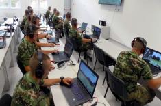Oбука јединице за учешће у мировној операцији у Либану