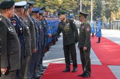 Visit from Commander of National Guard Cyprus