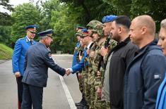Војна свечаност поводом Дана Гарде