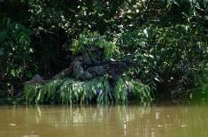 Scouts train to overcome water obstacles