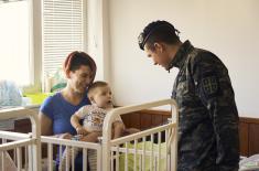 New Year’s gifts for children in health care and social welfare institutions