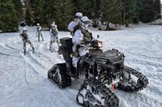 Members of 72nd Special Operations Brigade undergo winter training