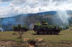 Tactical training of mechanized and tank units  