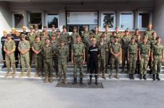 Spanish Armed Forces personnel undergo training at CBRN Centre