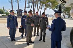 Chief of Serbian Armed Forces General Staff visiting Cyprus