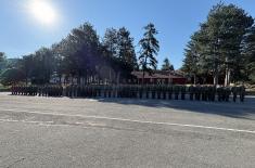 Пријем нове генерације војника на служење војног рока