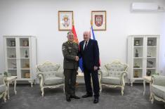Састанак са високим званичником Министарства одбране Велике Британије