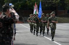 Awarding decorations to members of the contingent engaged in the UN mission in Cyprus