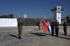 General Diković visits members of the Serbian Armed Forces in UN mission in Lebanon