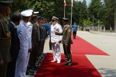 Visit from Italian Chief of Defence