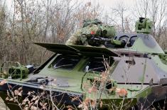 Тактичка обука у Оклопно-извиђачком батаљону