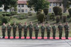 Awarding decorations to members of the contingent engaged in the UN mission in Cyprus