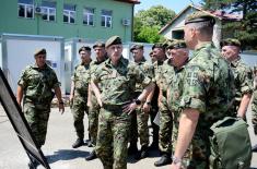 Начелник Генералштаба у обиласку јединица Копнене војске