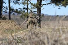 Specialist soldier training in Army Training Centre