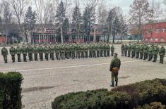 New generation of volunteers admitted into military service