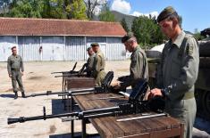 Tank units undergo regular training