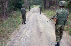 Obilazak snaga Vojske Srbije u Kopnenoj zoni bezbednosti