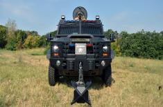 New armoured vehicles in MP units