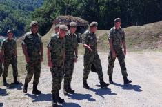 Висока борбена готовост снага Војске Србије у Копненој зони безбедности