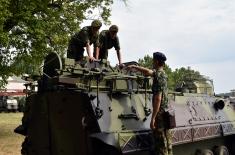 Soldiers undergo specialist training in Air Force and Air Defence Training Centre