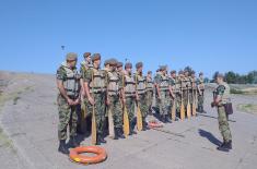 Engineer Corps’ training on Sava River