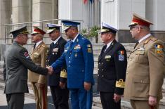 Chief of General Staff of Serbian Armed Forces Visits Romania