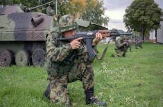 Training in Serbian Armed Forces in Mechanised Battalions
