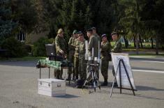 Наставна посета Мешовитој артиљеријској бригади