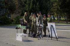 Nastavna poseta Mešovitoj artiljerijskoj brigadi