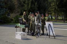 Nastavna poseta Mešovitoj artiljerijskoj brigadi