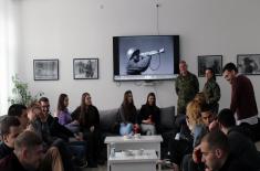 Faculty of Security Studies students visit Peacekeeping Operations Centre