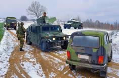 Провера обучености пешадијске чете за учешће у мировним операцијама