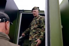 Завршне припреме за приказ способности Војске Србије „Гранит 2023“