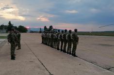 Members of 63rd Parachute Brigade display great competence