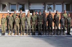 Spanish soldiers attend course at CBRN Training Centre