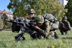 Armoured and infantry units’ training