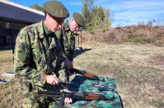 SAF reserve members undergo training