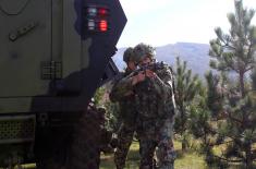 Training on Armoured Fighting Vehicles “Lazar 3”