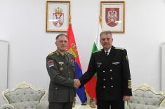 Visit from Chief of the Defence of Bulgarian Armed Forces