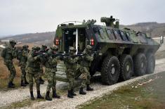 Training in SAF infantry units