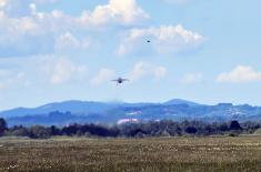 Combat training on SAF attack aircraft